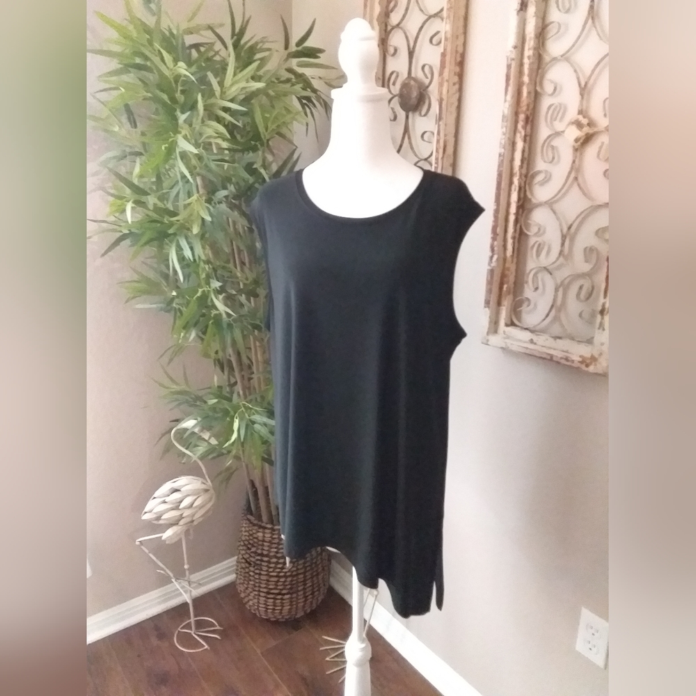 Jones Studio Ladies Sleeveless Tunic Top - Picture 4 of 9